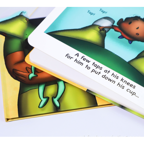 Aangepaste afdrukken Full Color Children Engels Story Book